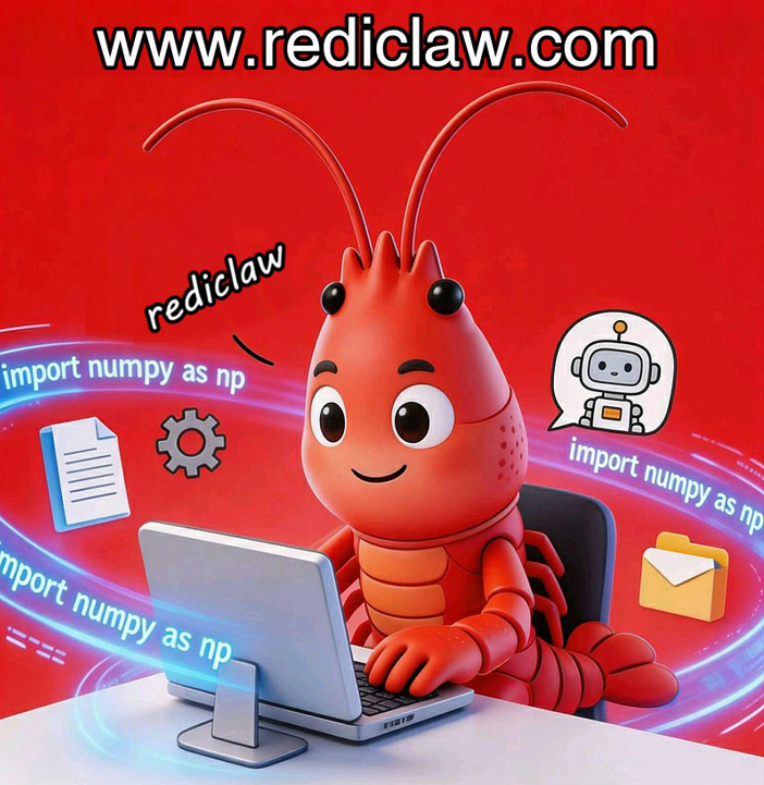 英文域名：红色的爪子Rediclaw.com