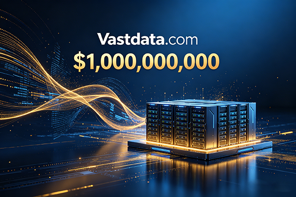 10亿融资 + 300 亿估值！Vastdata.com的三重价值密码